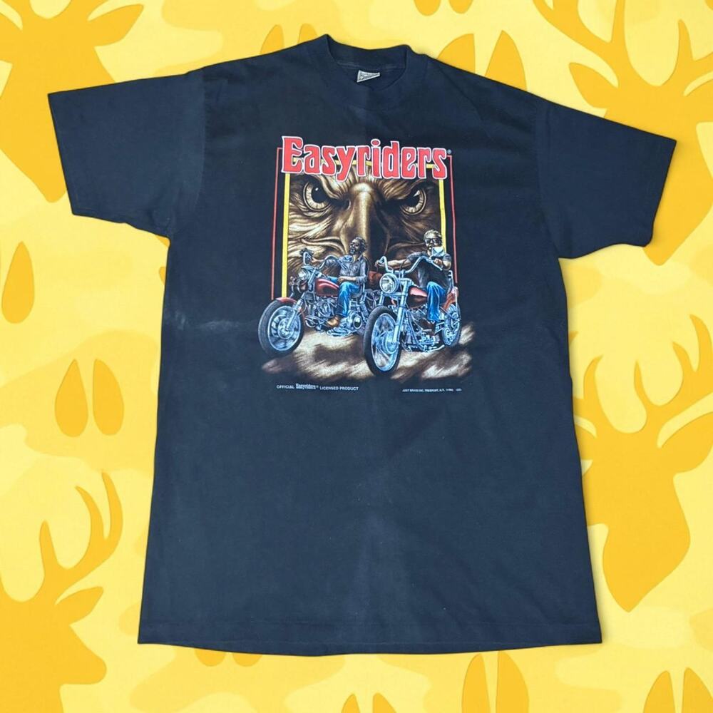 Vintage 1992 Easyriders Eagle Graphic T-Shirt Delta Single Stitch XL